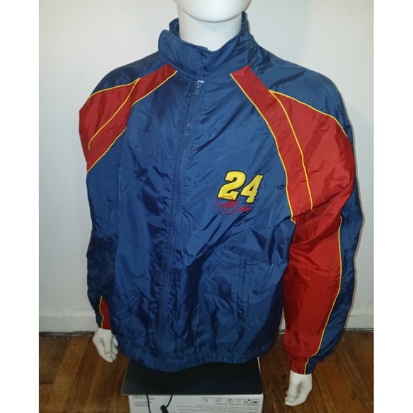 Chase Authentics Other - Vintage NASCAR Jeff Gordon Chase Authentic Nylon Jacket Embroidered #24 XXL